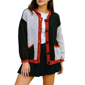 Spanner Sport Button-down Cardigan Sweater